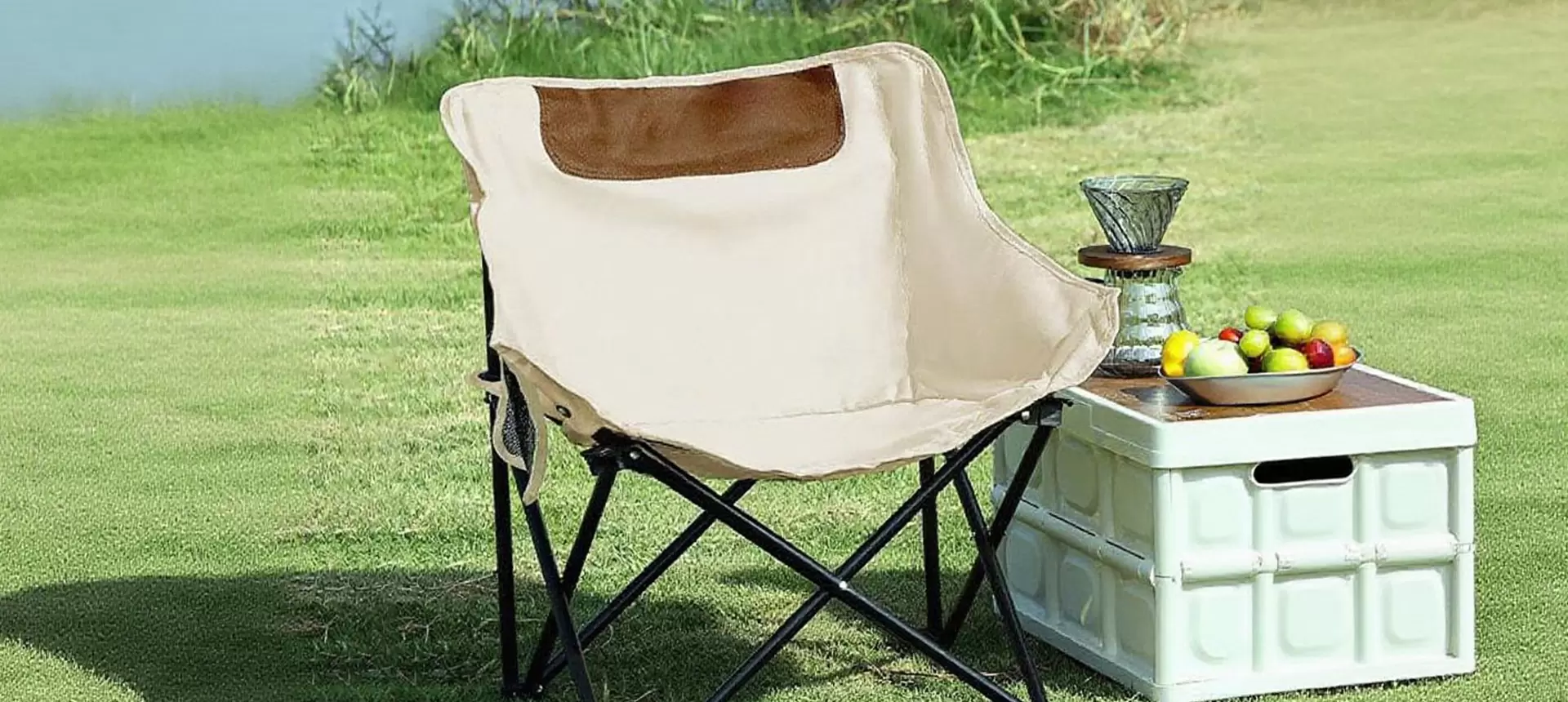 Folding camping tent