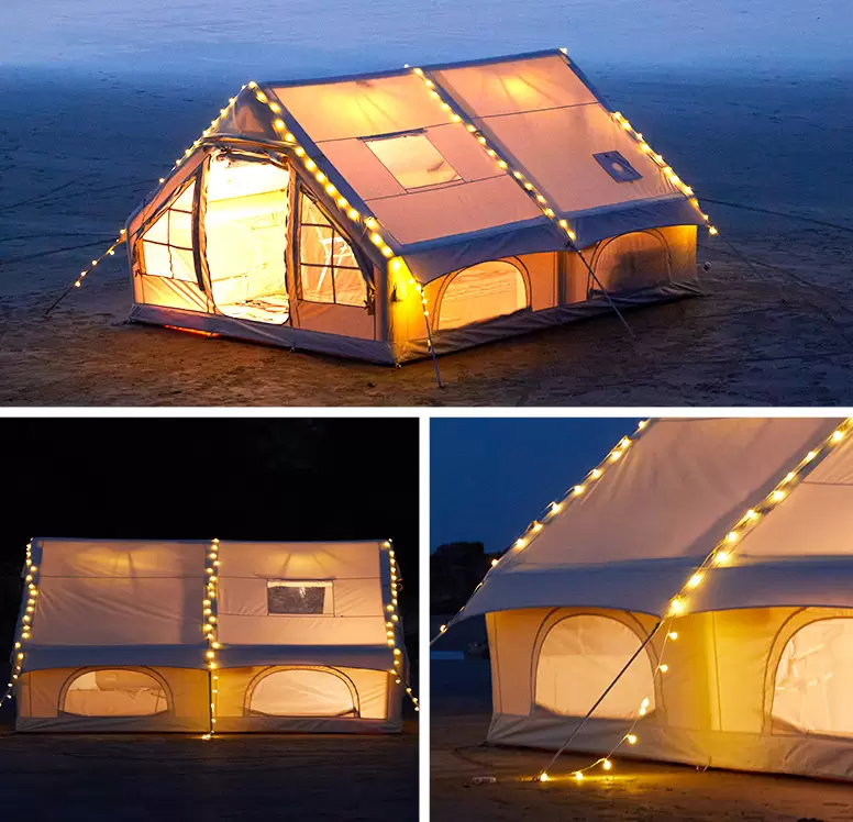 Inflatable Wilderness Haven: Effortless Outdoor Escapes