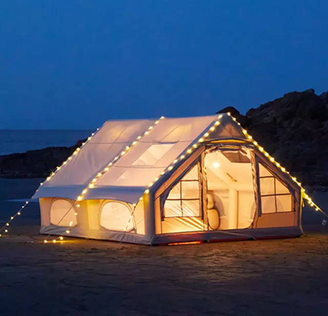 Inflatable Wilderness Haven: Effortless Outdoor Escapes