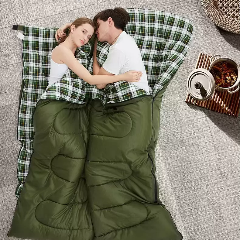 Portable Sleeping Bag for Double Outdoor Camping