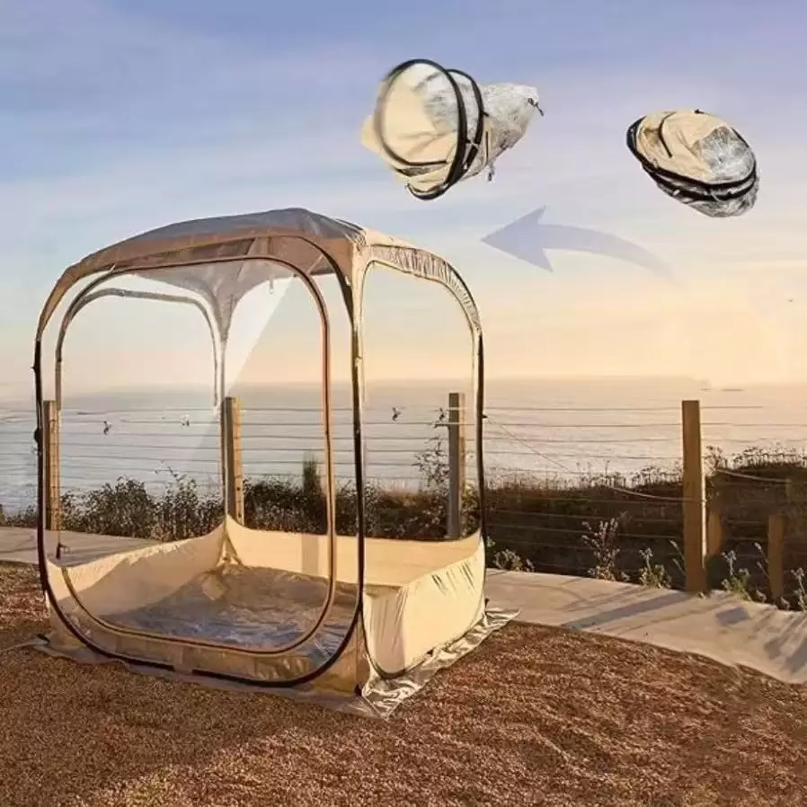 ClearView Bubble Tent: Instant Setup for All-Season Outdoor Fun