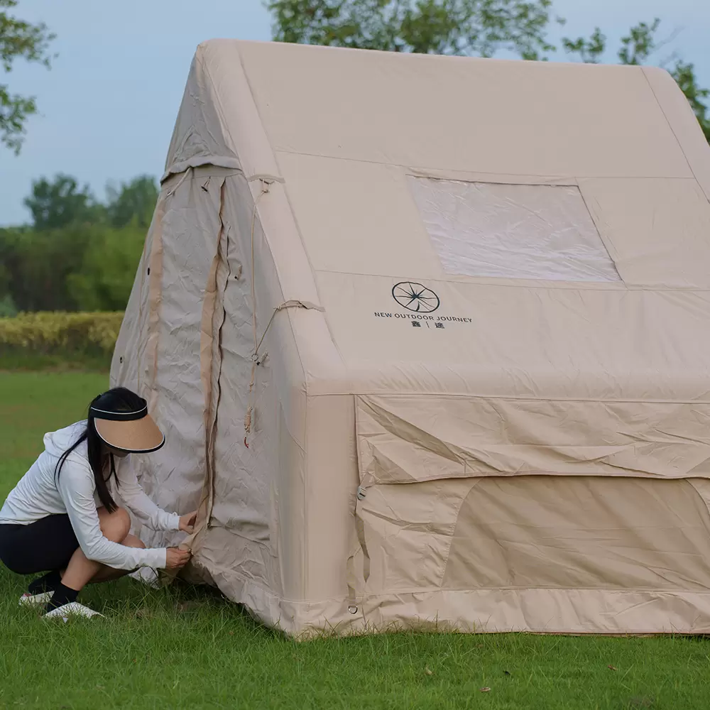 Inflatable Wilderness Haven: Effortless Outdoor Escapes