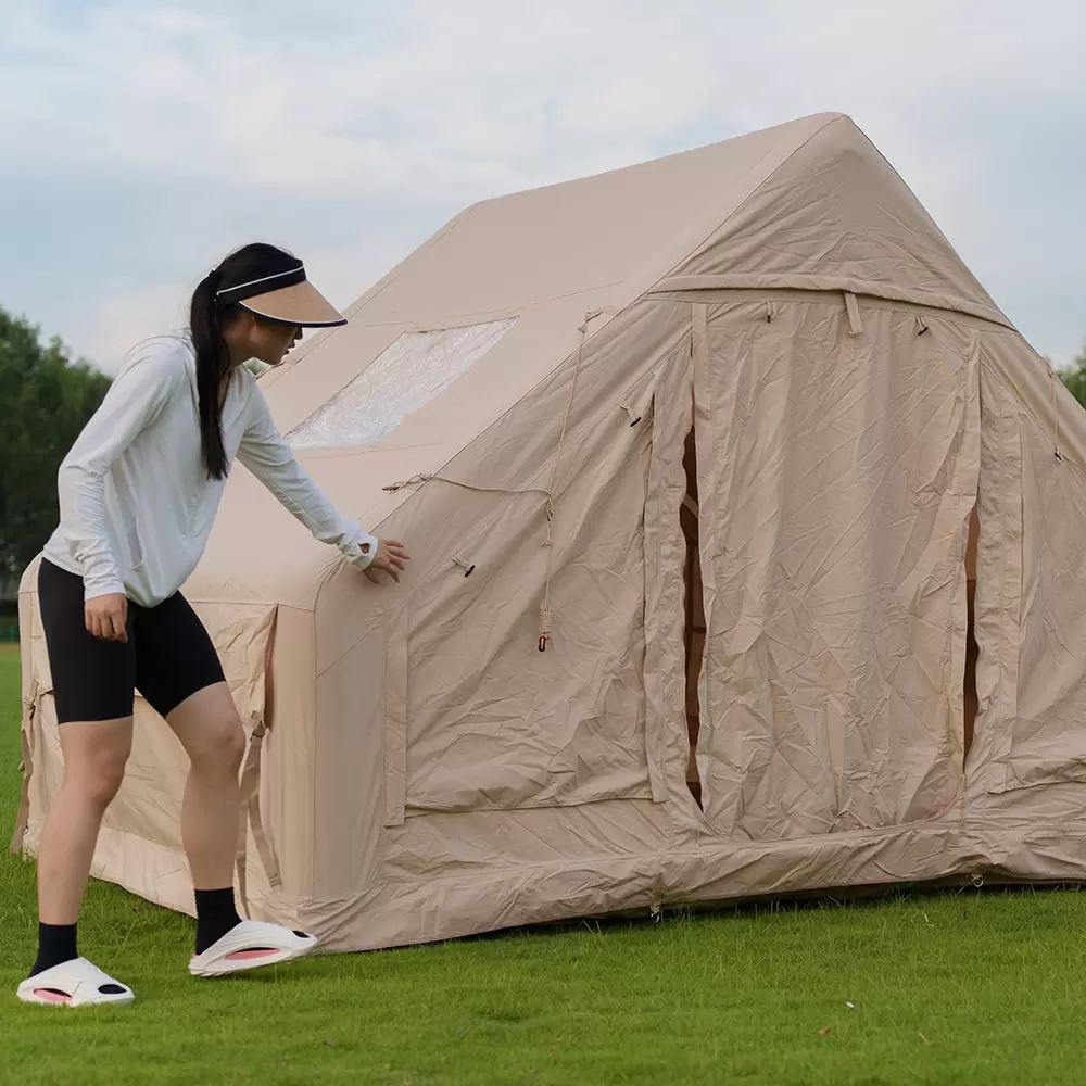 Inflatable Wilderness Haven: Effortless Outdoor Escapes