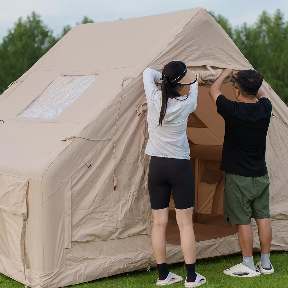 Inflatable Wilderness Haven: Effortless Outdoor Escapes