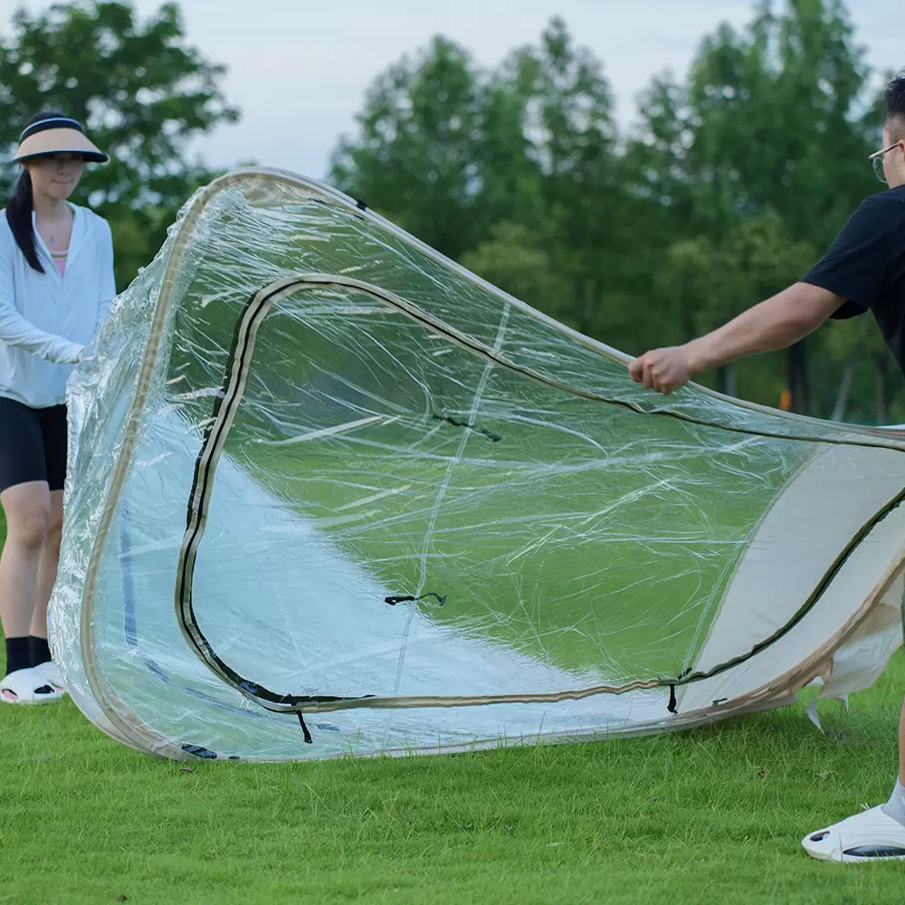 ClearView Bubble Tent: Instant Setup for All-Season Outdoor Fun