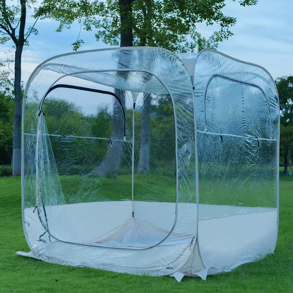 ClearView Bubble Tent: Instant Setup for All-Season Outdoor Fun