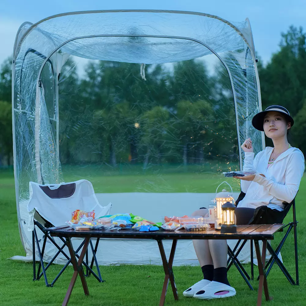 ClearView Bubble Tent: Instant Setup for All-Season Outdoor Fun